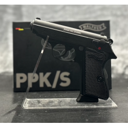 UMAREX - PISTOLET "WALTHER PPK/S BLK" - BBS 6MM - GAZ 1,0 J
