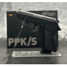 UMAREX - PISTOLET "WALTHER PPK/S BLK" - BBS 6MM - GAZ 1,0 J