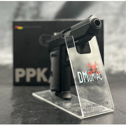UMAREX - PISTOLET "WALTHER PPK/S BLK" - BBS 6MM - GAZ 1,0 J