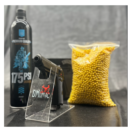 UMAREX - PISTOLET "WALTHER PPK/S BLK" - BBS 6MM - GAZ 1,0 J