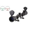 Colombisports  - LUNETTE 3-9X40E ROUGE/VERT (NOIR)