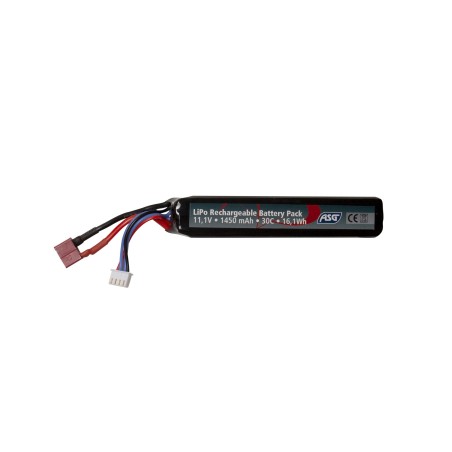 ASG - BATTERIE LI-PO 11.1V 1450 MAH 30C 1 STICK T-DEAN