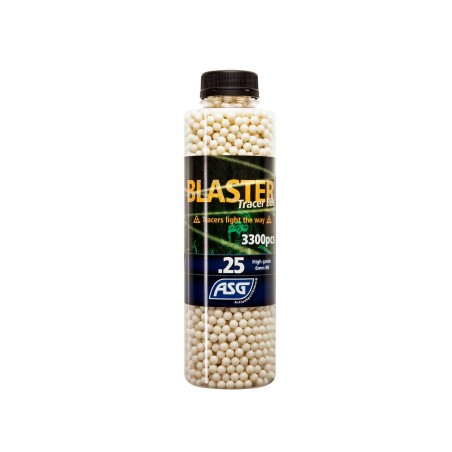 ASG - BILLES 0.25G BLASTER TRACANTES VERTES EN BOUTEILLE DE 3300