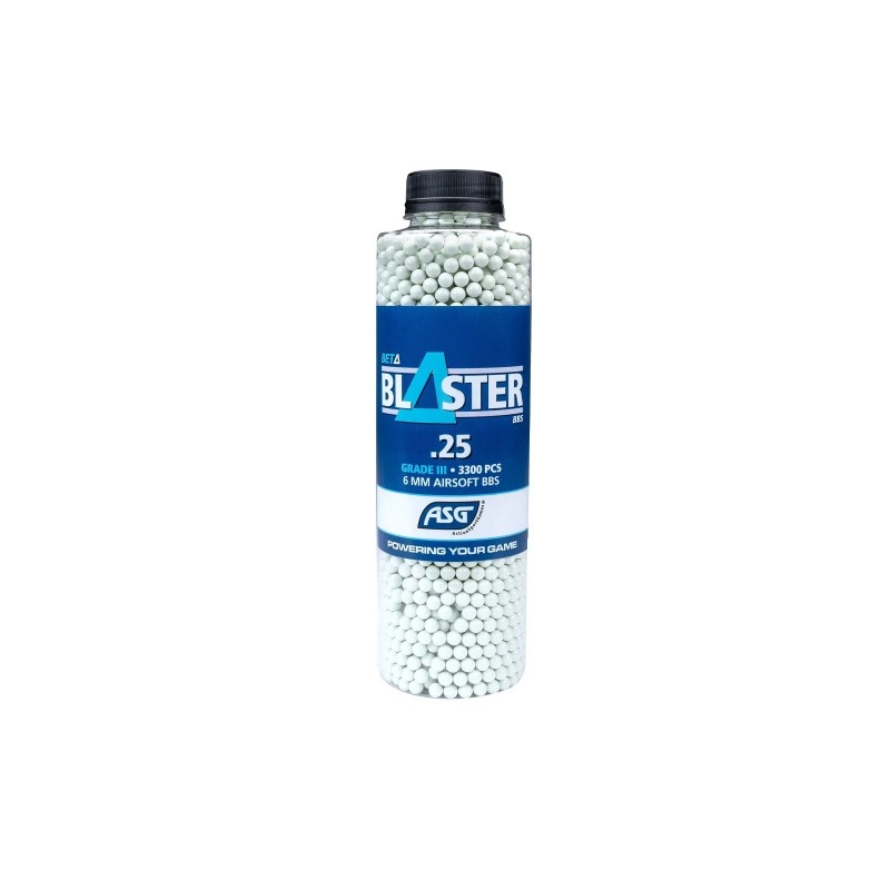 ASG - BILLES 0.25G BETA BLASTER EN BOUTEILLE DE 3300 ASG - BILLES 0.25G BETA BLASTER EN BOUTEILLE DE 3300
