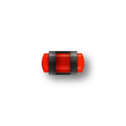 GUIDON FLUO ROUGE AJOURE...