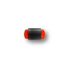 MEGALINE - GUIDON FLUO ROUGE PLEIN M2.6 D3.5 L8