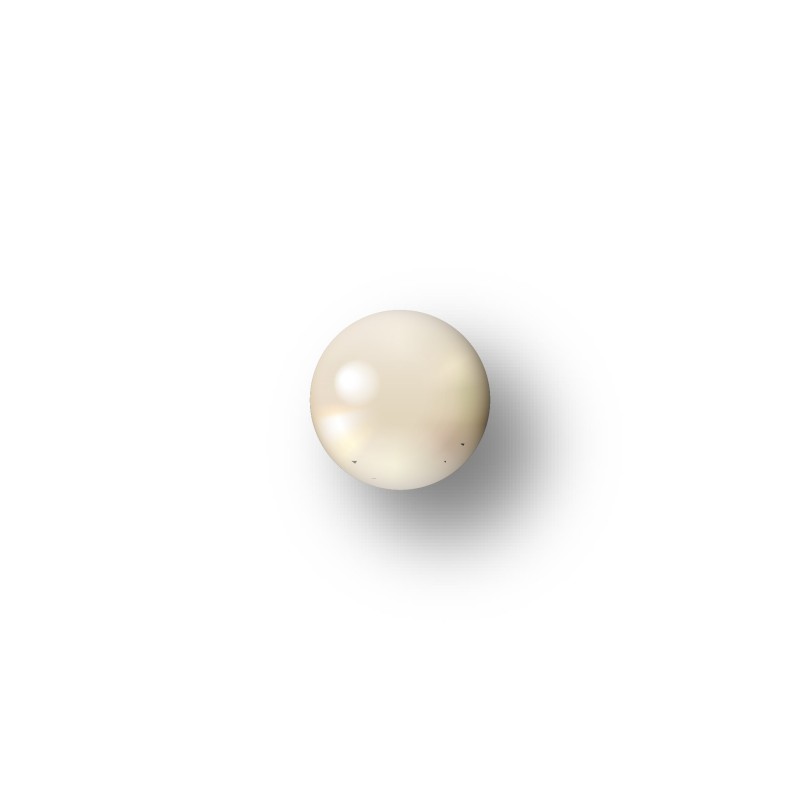 MEGALINE - GUIDON BLANC ROND M3 D3.5