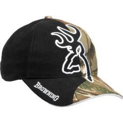 BROWNING - CASQUETTE BIG BUCKMARK BLACK RTAP