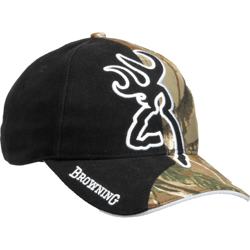 BROWNING - CASQUETTE BIG BUCKMARK BLACK RTAP BROWNING - CASQUETTE BIG BUCKMARK BLACK RTAP