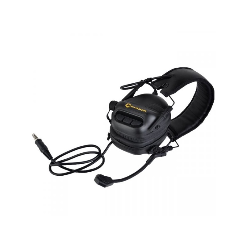 EARMOR - CASQUE "EARMOR" M32 NOIR EARMOR - CASQUE "EARMOR" M32 NOIR