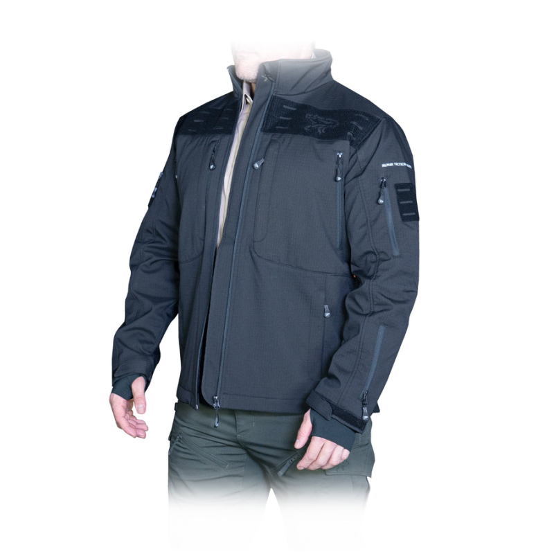 Mecanik- MANTEAU ALPHA ACE NOIR -XL Mecanik- MANTEAU ALPHA ACE NOIR -XL