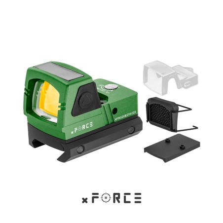 POINT ROUGE MINI SOLAIRE VERT