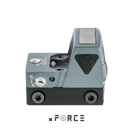 POINT ROUGE MINI SOLAIRE GRIS