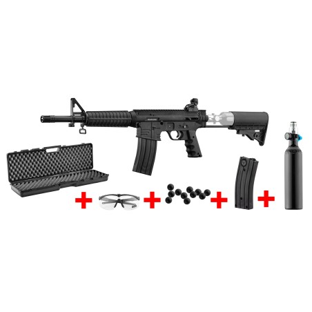 Super promo sur notre Pack AR15 Defense Cal .68 semi-auto à air