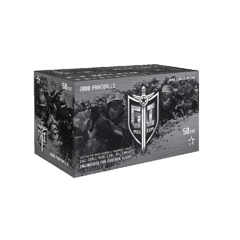Billes Paintball GI Sportz Cal .50 Billes Paintball GI Sportz Cal .50