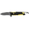 COUTEAU WALTHER PRO RESCUE KNIFE JAUNE