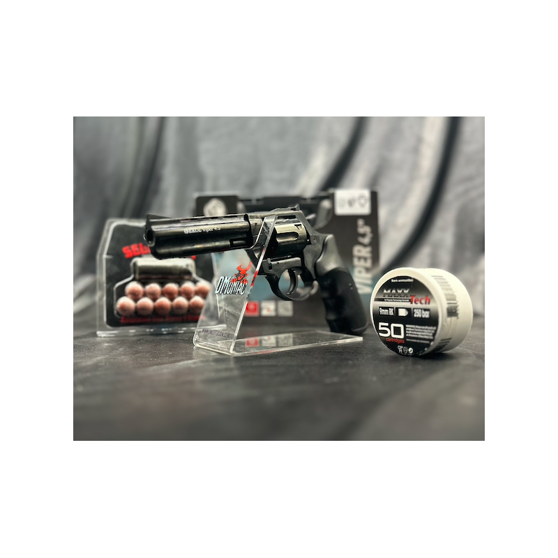 Revolver Viper 4,5" - Un revolver robuste fiable et pas cher - Ekol