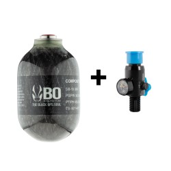 Pack bouteille BO Manufacture Kevlar 0,5L + régulateur Dye 4500 PSI