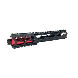 CULASSE AAP01 FUKU-2 CNC NOIRE / ROUGE - Long Cutout version