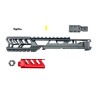 CULASSE AAP01 FUKU-2 CNC NOIRE / ROUGE - Long Cutout version