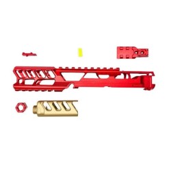 CULASSE AAP01 FUKU-2 CNC ROUGE / OR - Long Cutout version