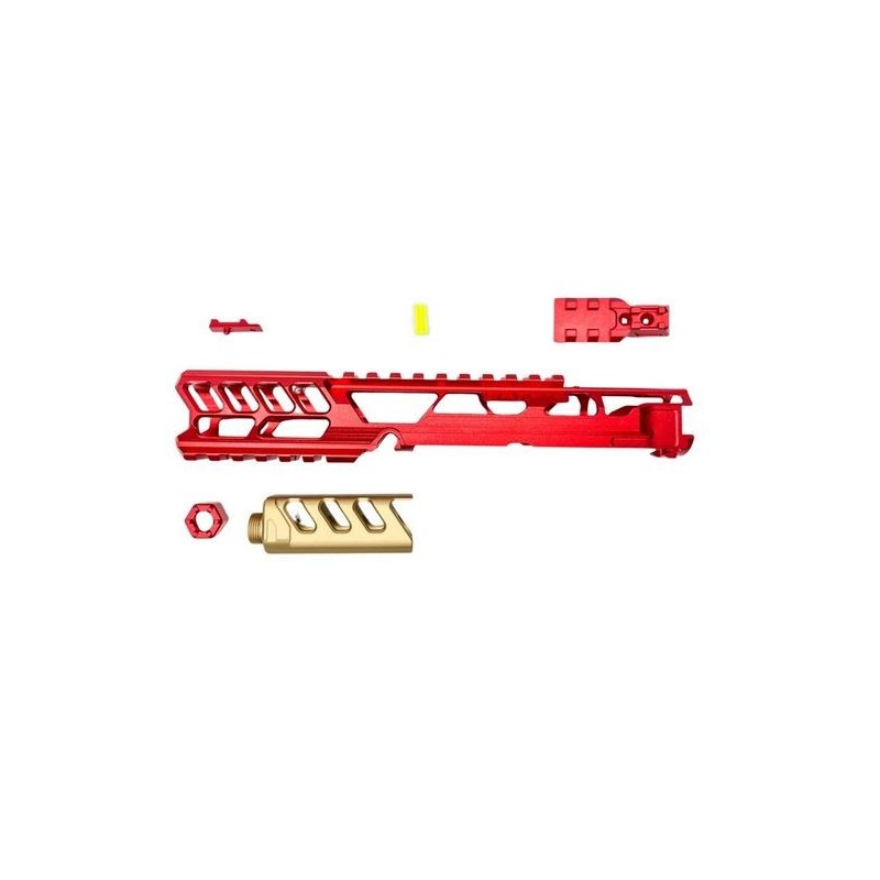 CULASSE AAP01 FUKU-2 CNC ROUGE / OR - Long Cutout version CULASSE AAP01 FUKU-2 CNC ROUGE / OR - Long Cutout version