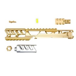 CULASSE AAP01 FUKU-2 CNC OR / SILVER - Long Cutout version