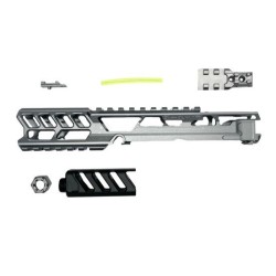 CULASSE AAP01 FUKU-2 CNC GRISE / NOIRE - Long Cutout version