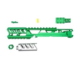 CULASSE AAP01 FUKU-2 CNC VERT / SILVER - Long Cutout version
