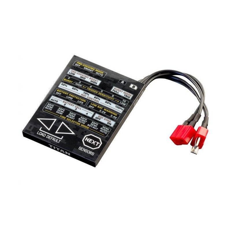 TITAN TACTICAL PROGRAMMING CARD