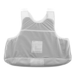 Gilet pare-balles port discret blanc SK1