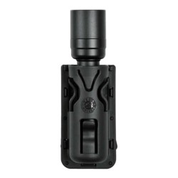 Porte-lampe polymère orientable noire