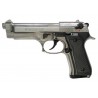 Réplique Beretta / Kimar92 à balle à blanc dans sa version Chromé.