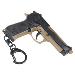 PORTE CLEF 1911 NOIR TAN