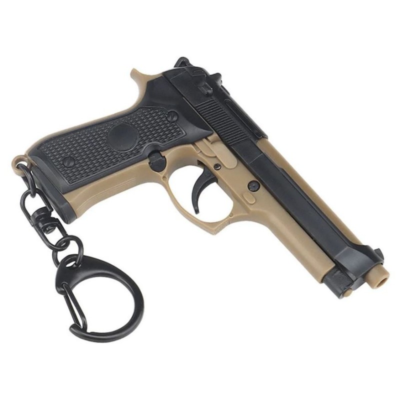PORTE CLEF 1911 NOIR TAN PORTE CLEF 1911 NOIR TAN