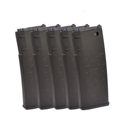 PACK DE 5 CHARGEURS 110 COUPS MTW