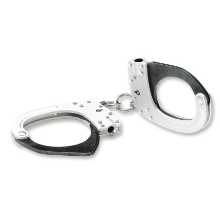 Menottes administratives - verrouillage bouton poussoir