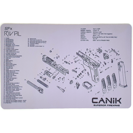 TAPIS DE NETTOYAGE SFX RIVAL