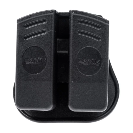 PORTE CHARGEUR DOUBLE NOIR