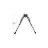 BIPIED 9-13.5 GRENADIERE RAIL WEAVER PIEDS RETRACTABLES