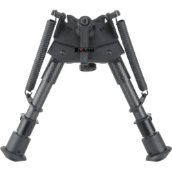 BIPIED 6-9 CARBON GRENADIERE RAIL PICATINNY PIEDS RETRACTABLES