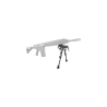 BIPIED 6-9 CARBON GRENADIERE RAIL PICATINNY PIEDS RETRACTABLES