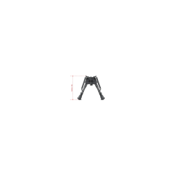 BIPIED 6-9 CARBON GRENADIERE RAIL PICATINNY PIEDS RETRACTABLES