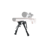 BIPIED 6-9 CARBON GRENADIERE RAIL PICATINNY PIEDS RETRACTABLES