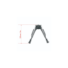 BIPIED 9-13.5 CARBON GRENADIERE RAIL WEAVER PIEDS RETRACTABLES