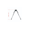 BIPIED 9-13.5 CARBON GRENADIERE RAIL WEAVER PIEDS RETRACTABLES