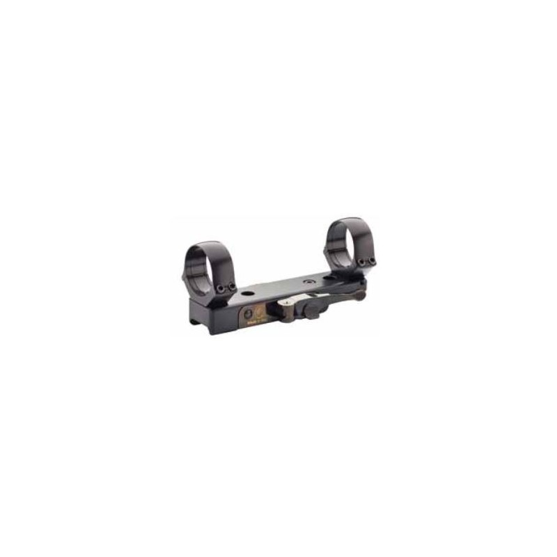 MONTAGE AMOVIBLE RAIL 22MM TACTICAL AVEC ANNEAUX 30MM H7.5MM