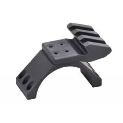 ADAPTATEUR RAIL PICATINNY 45° SUR COLLIER D.30MM