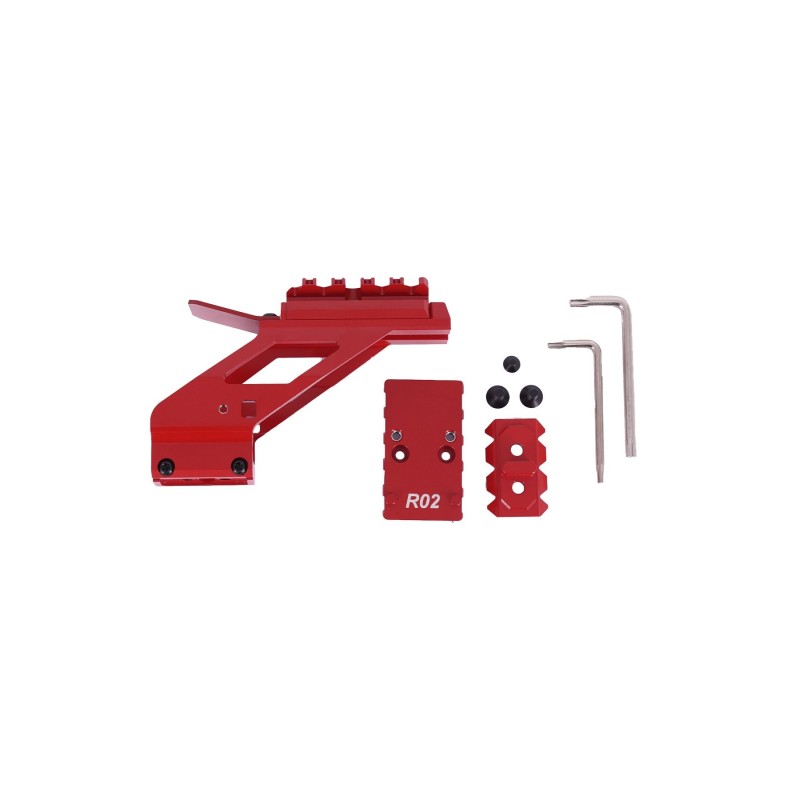 RAIL OPTIQUE ALU RED RAIL OPTIQUE ALU RED