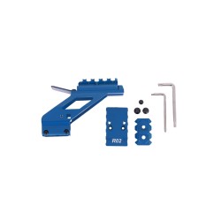 RAIL OPTIQUE ALU BLUE